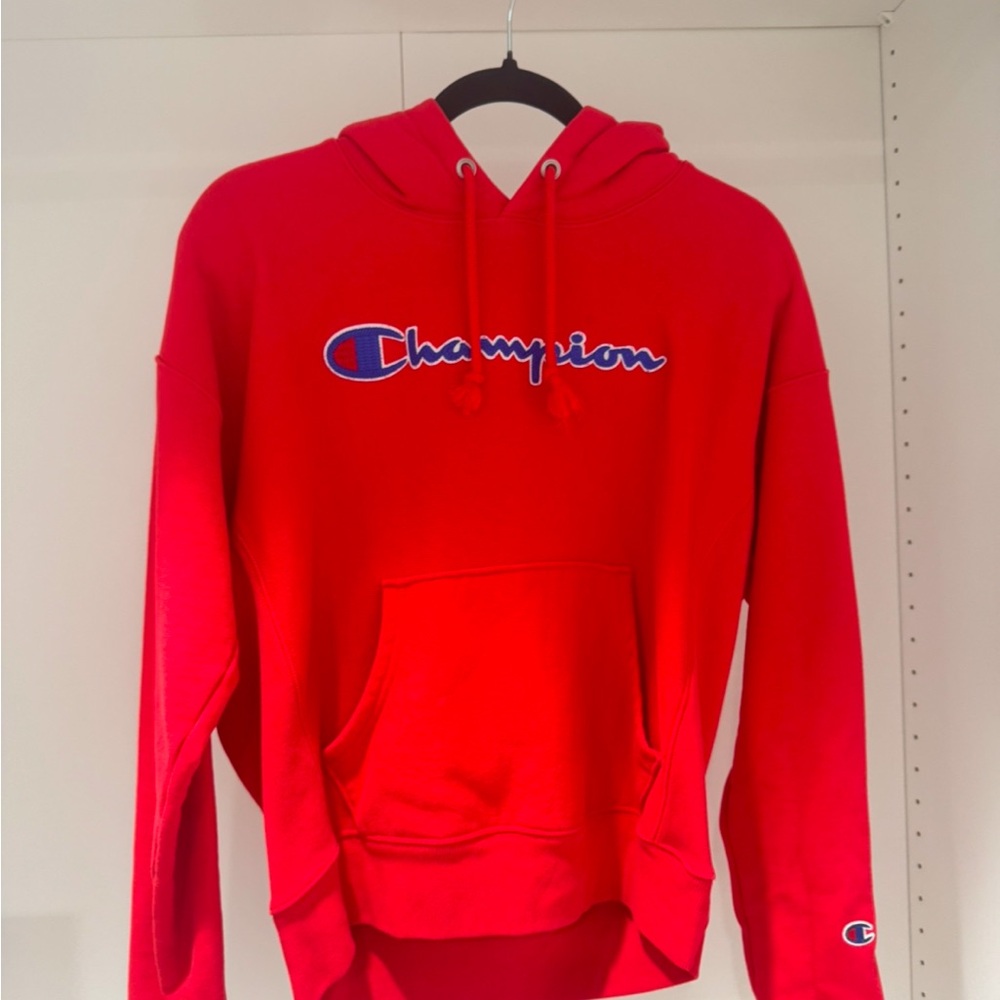 Champion Red Hoodie